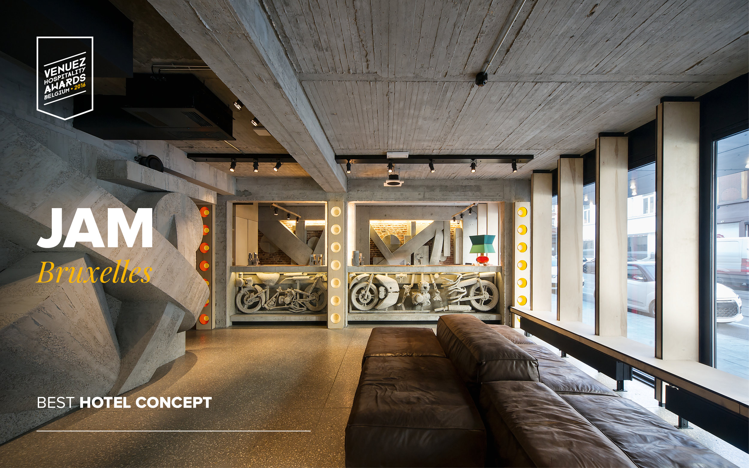 JAM Hotel Brussels, St.Gilles, Belgium Hip Boutique Hotel