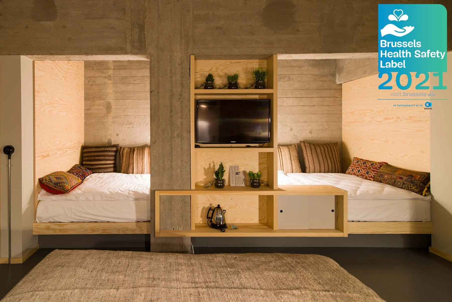 JAM Hotel Brussels, St.Gilles, Belgium Hip Boutique Hotel