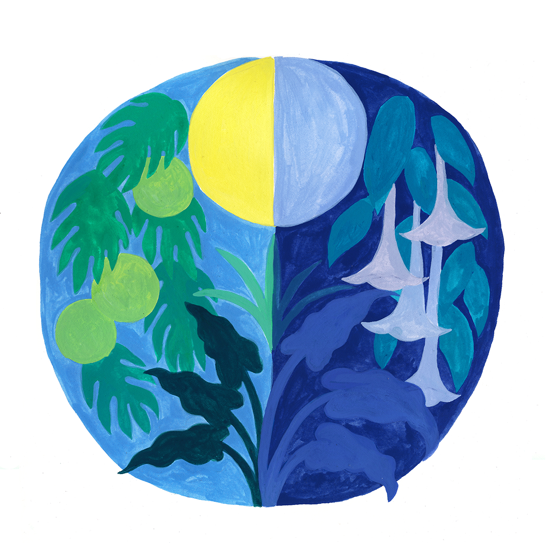Tropical Plant Emblem