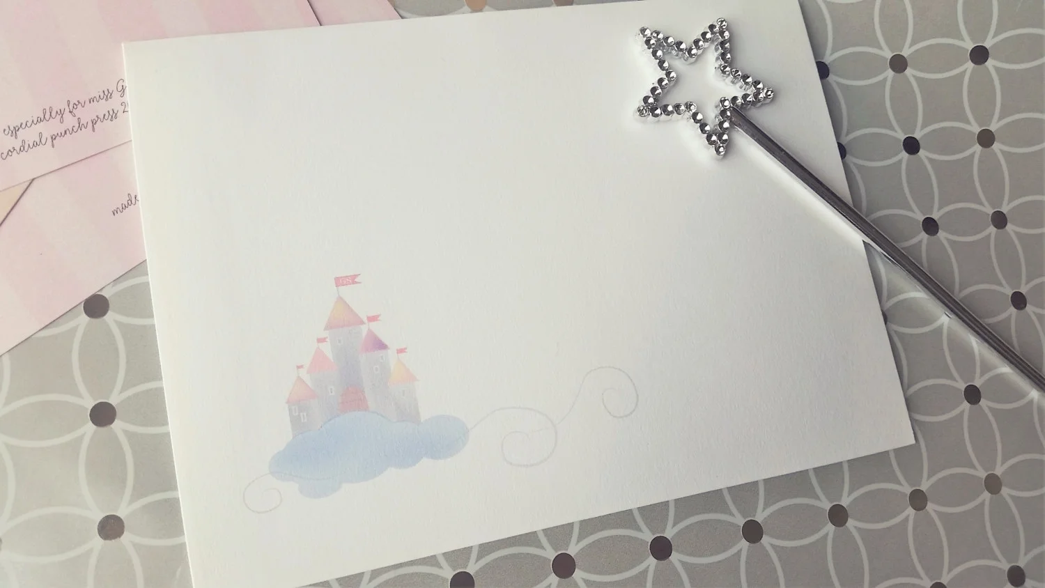 Fairy Tale Castle Birthday Invitation by Cordial Punch Press