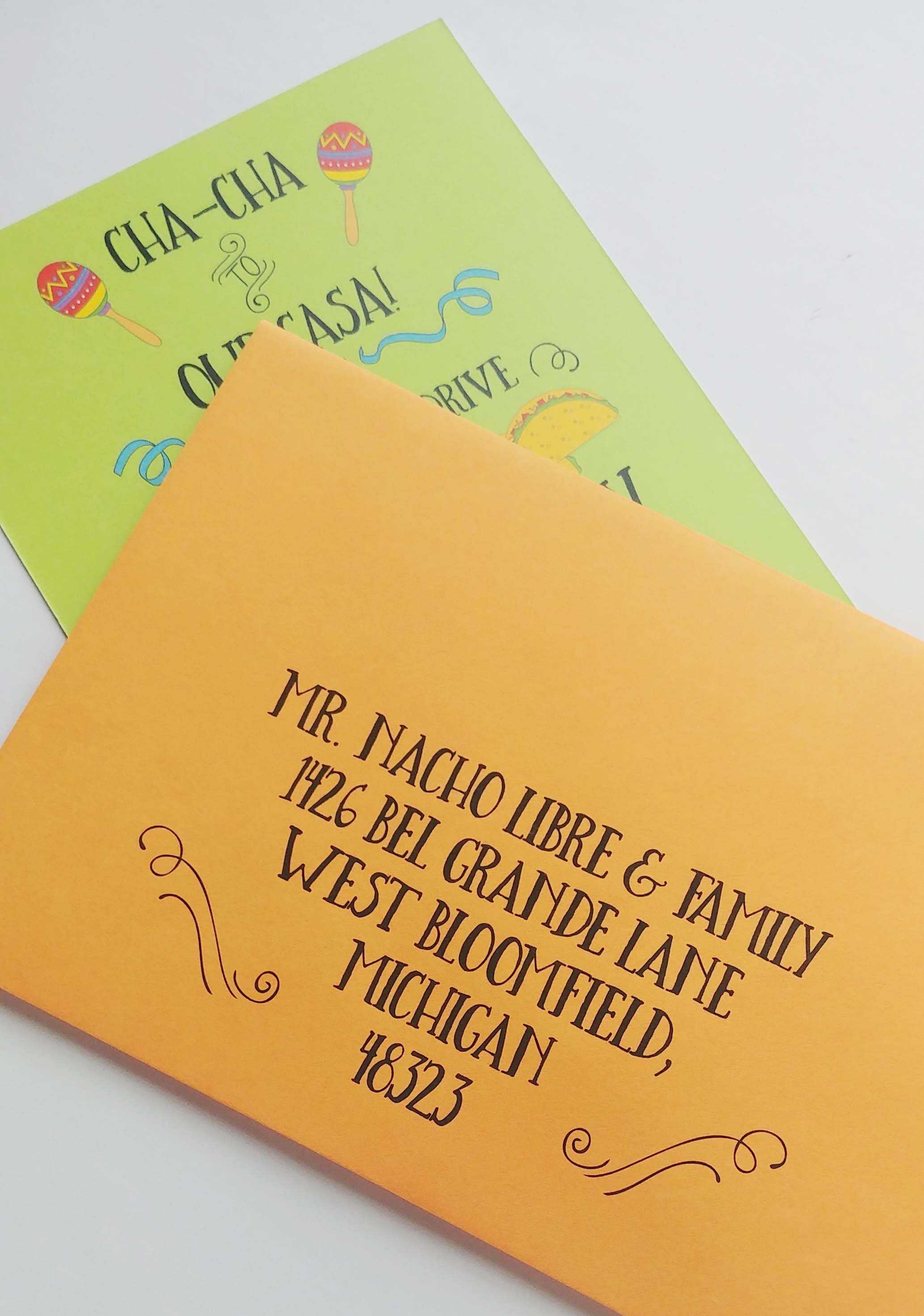 Taco Twos-Day Birthday Invitation - Holy Guacamole