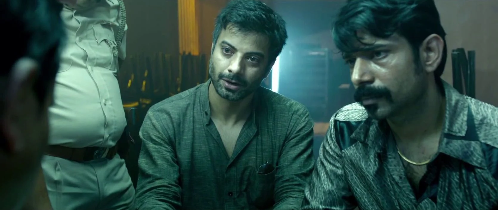 Rahul Bhat and his beard. Plus Vineet Kumar Singh as the casting director 'Chaitanya'.