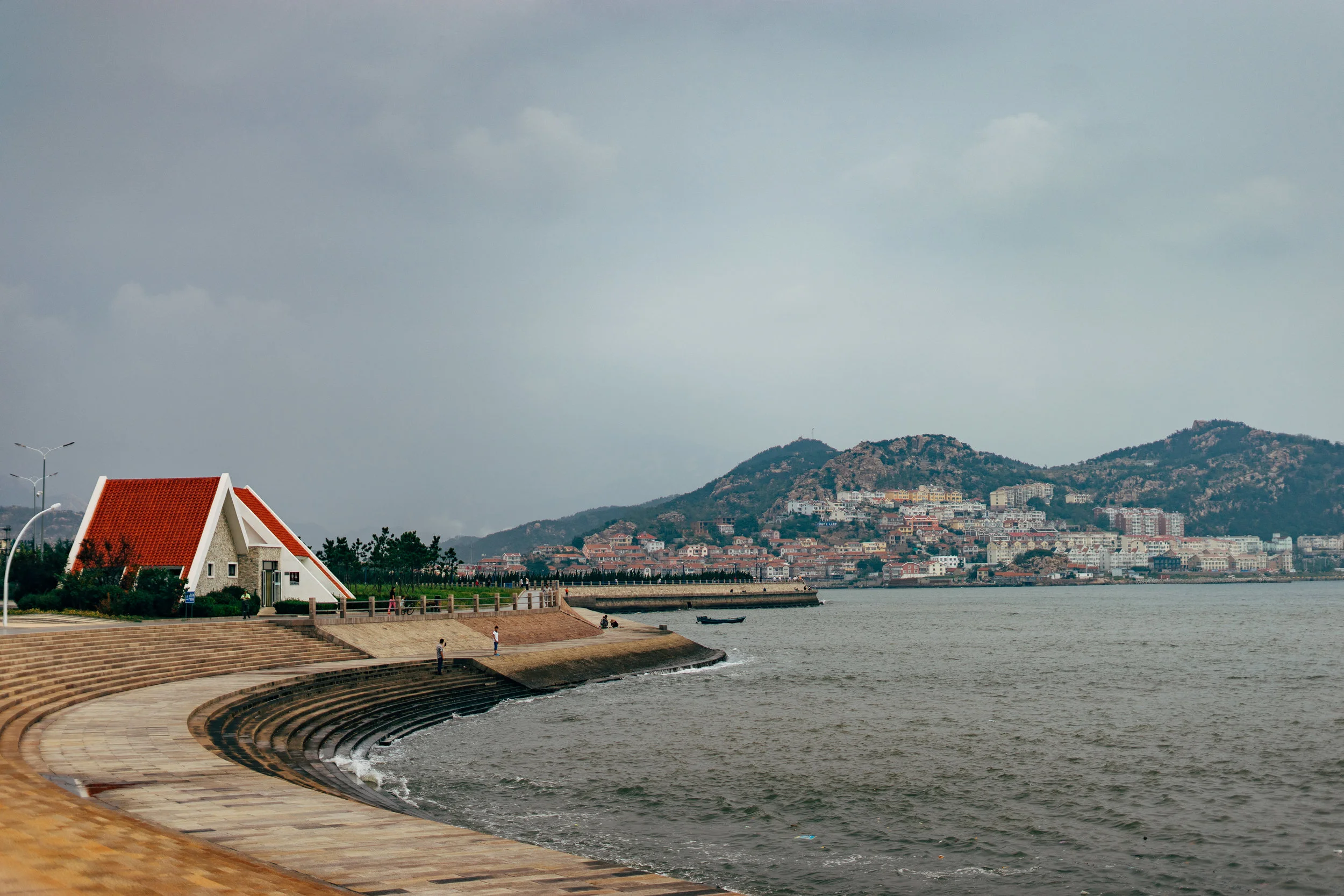 coastline in Laoshan, China