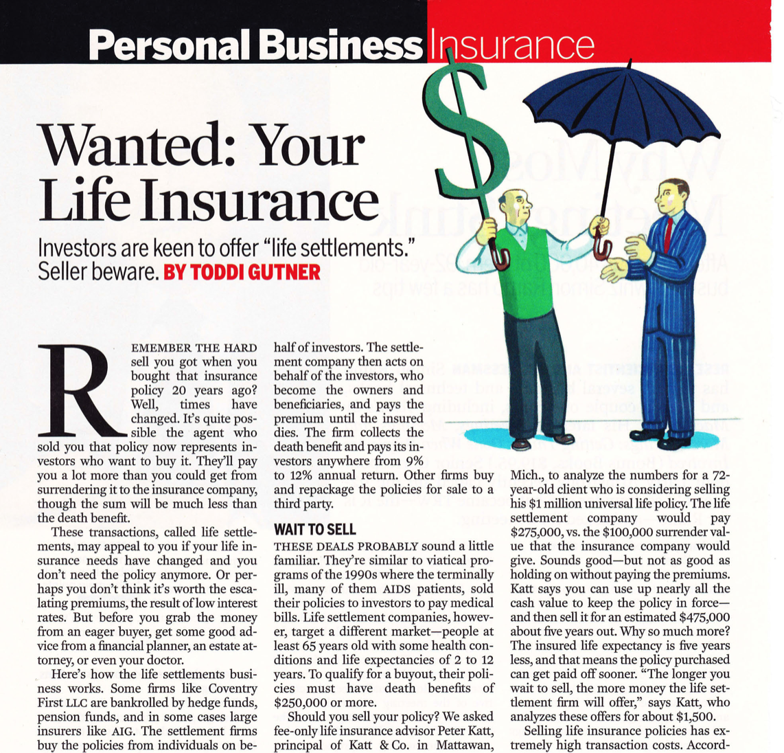 Wanted: Your life insurance