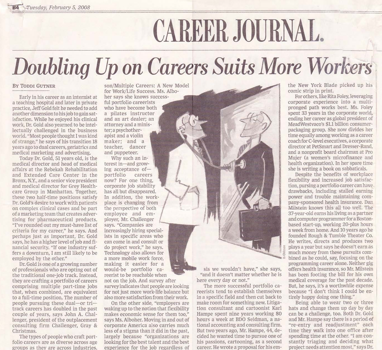 Doubling up on career suits more workers