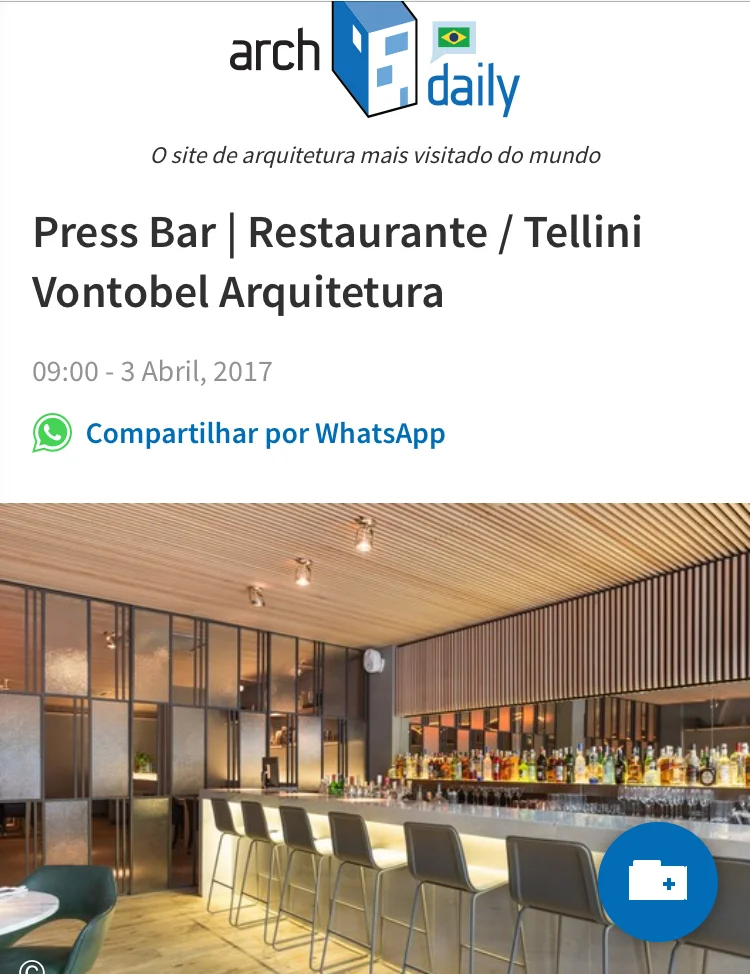  Archdaily Brasil &nbsp;| 03.04.2017 