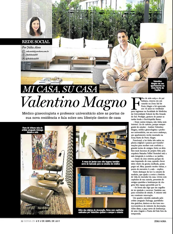  Caderno Donna, ZH &nbsp;| 9.04.2017 