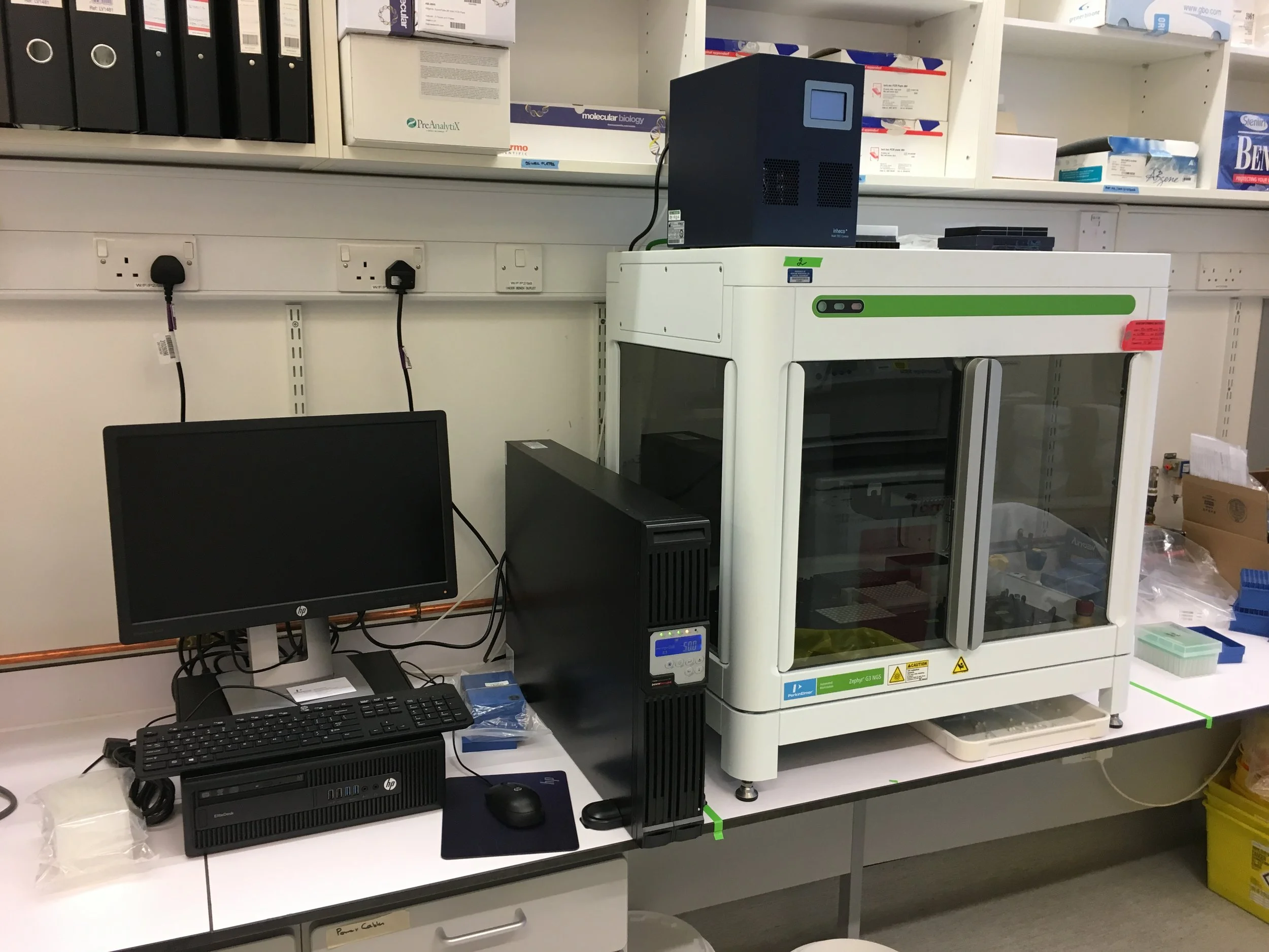 ZEPHYR G3 NGS WORKSTATION #1 FOR PRE-PCR SINGLE CELL WORK