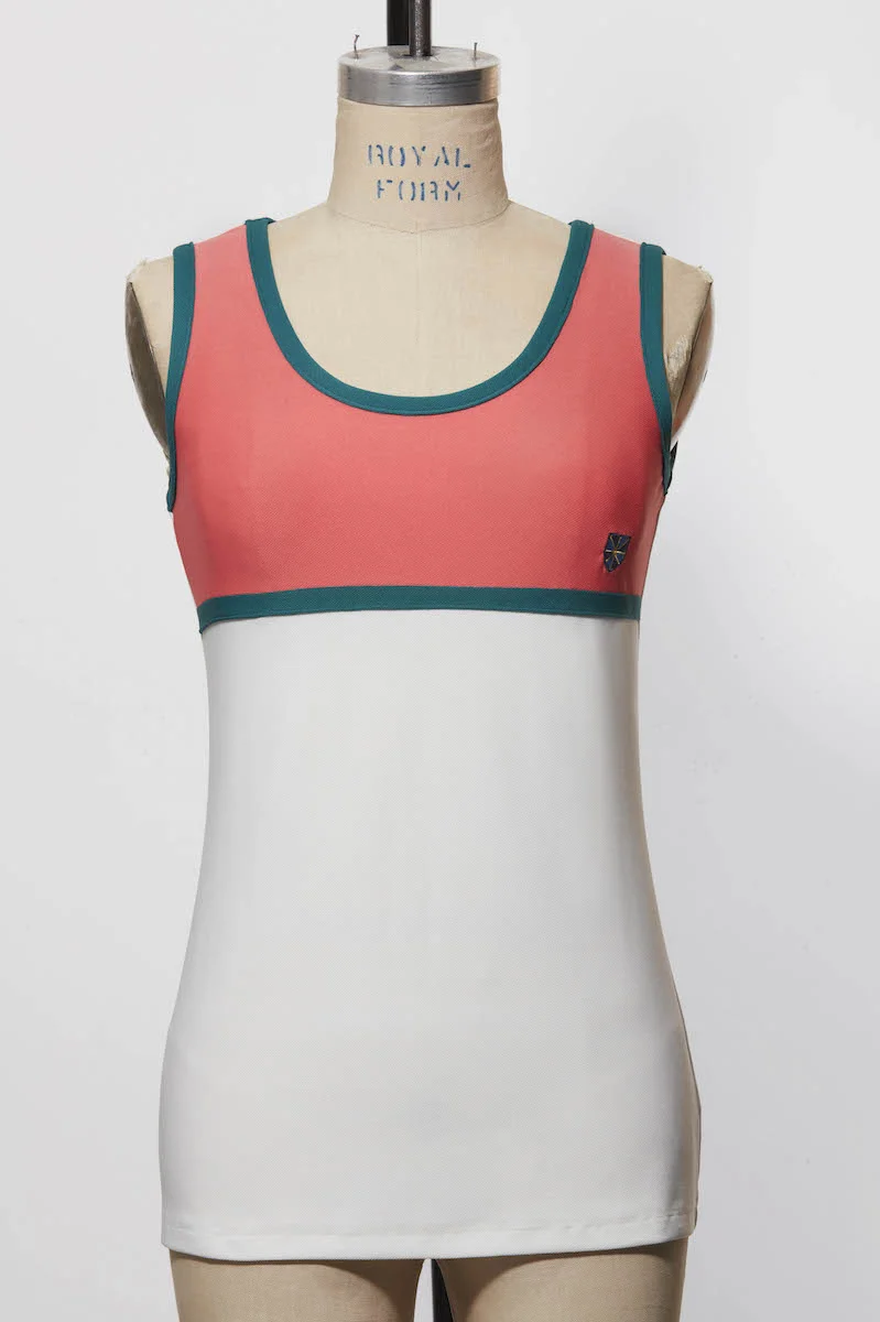 Katie Tank in Coral