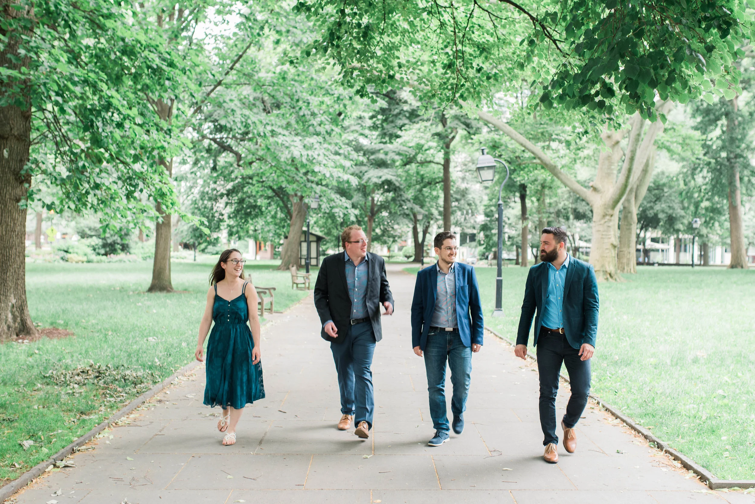 Walking:Laughing in Washington Sq.jpg