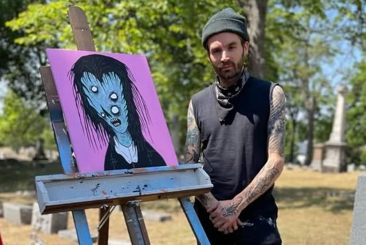 New Release/Art Show featuring: Chapel Of Ghouls, Nicholas Hartman