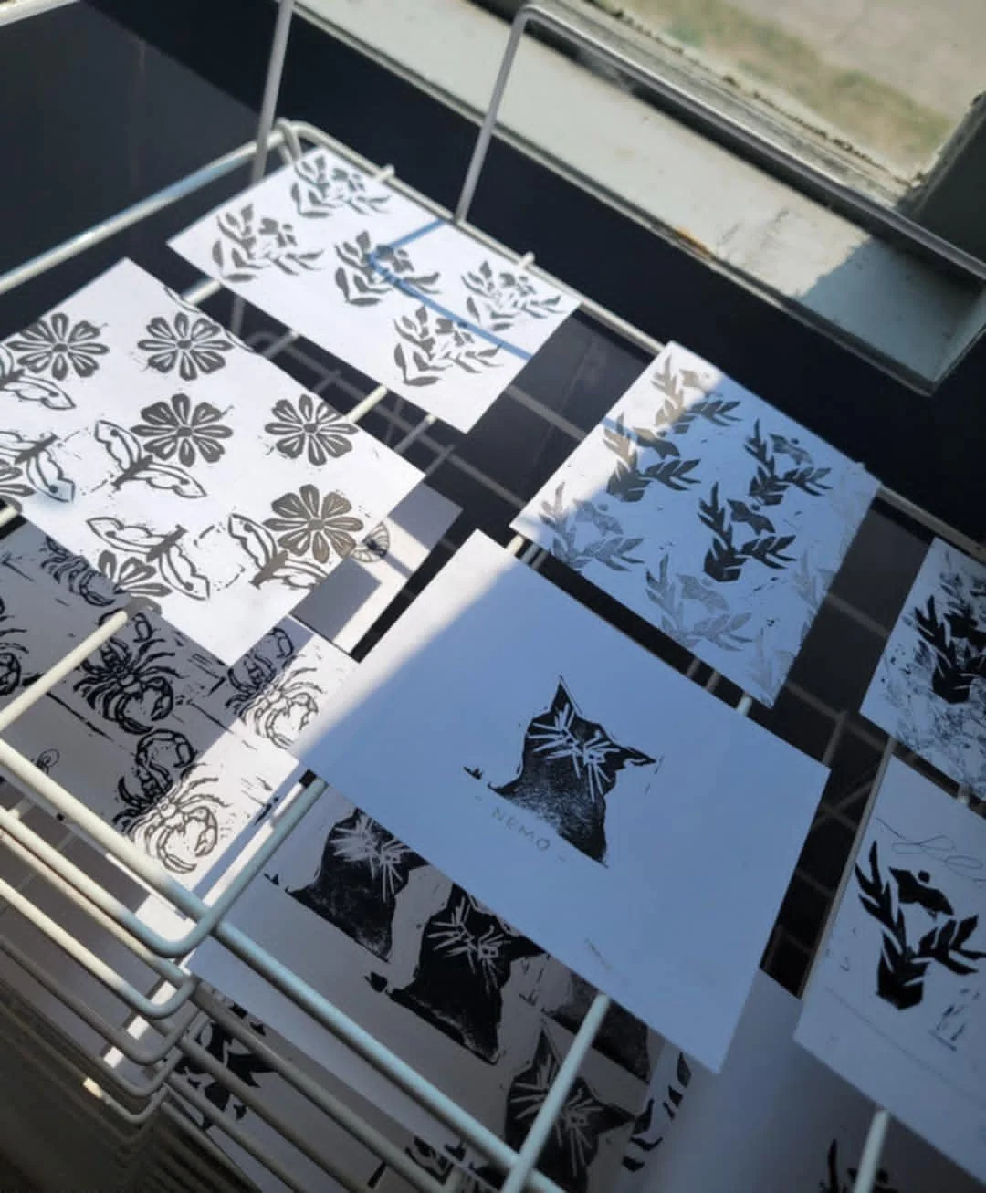 Halloween-Themed Block Printing Workshop w/ Poppy Cornelius