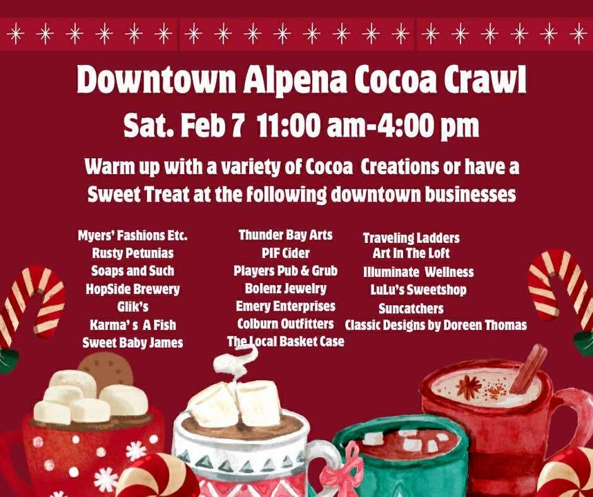 Alpena Cocoa Crawl!