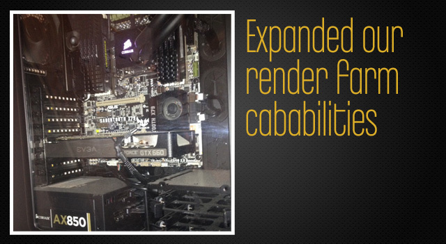Image of TRG Render Farm Capabilities 