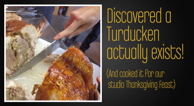 Image of TRG Reality's Thanksgiving. 