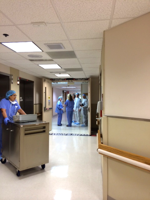 TRG on site with High Point Regional Hospital. 