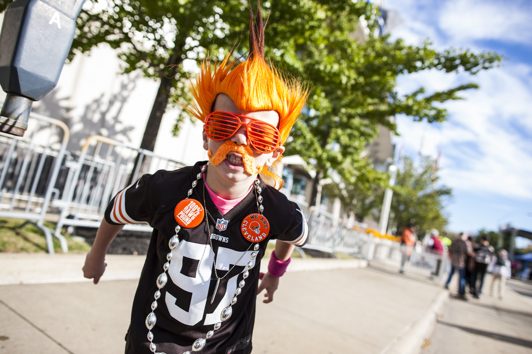 Day in the life of TRG at the Cleveland Browns game.