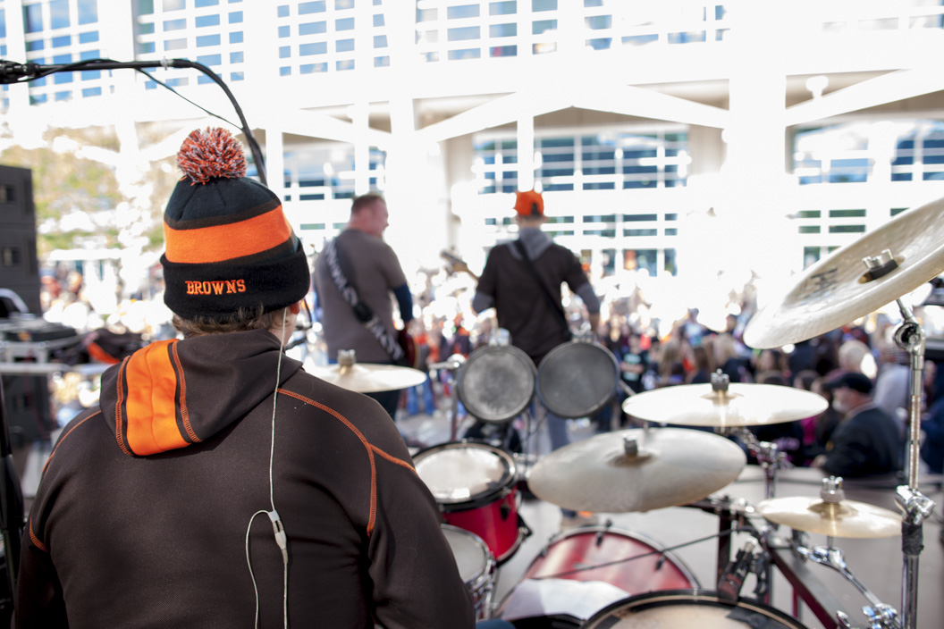Day in the life of TRG at the Cleveland Browns game.
