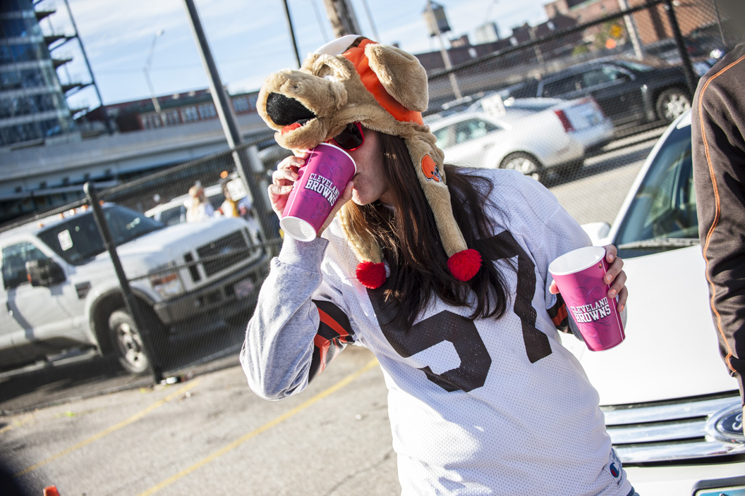 Day in the life of TRG at the Cleveland Browns game.