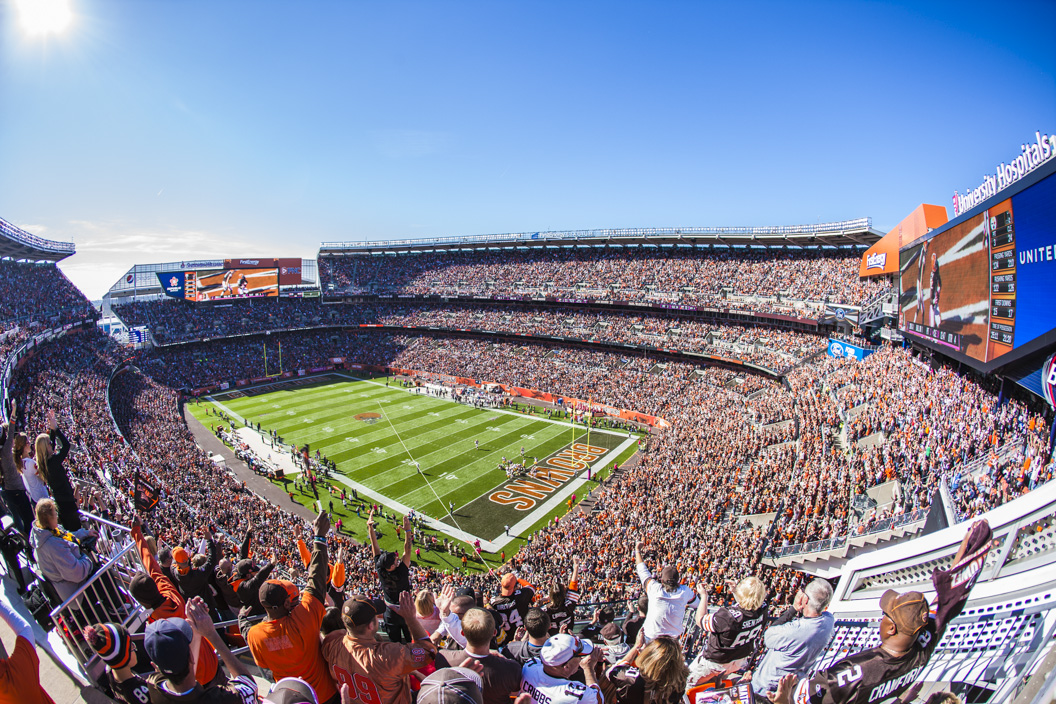 Day in the life of TRG at the Cleveland Browns game.