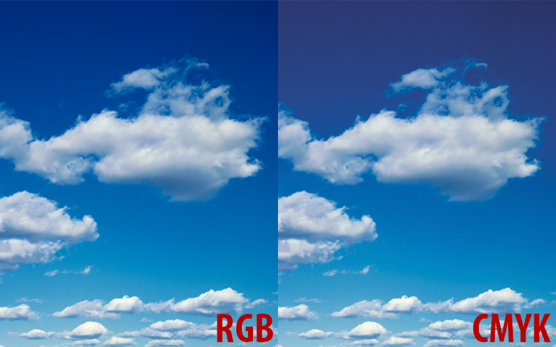 Image of color tips from a multimedia studio.