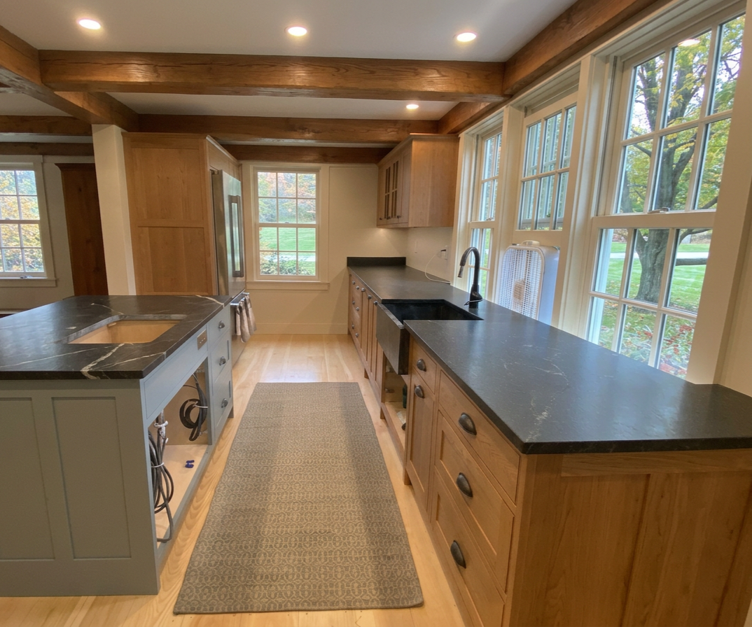A Major Kitchen Makeover, Designed Around the Existing Home