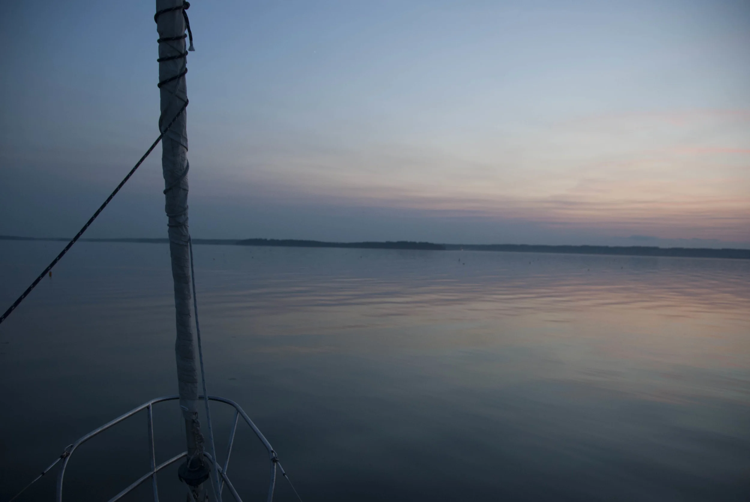 Photo Credit: Kerry Jacobs Nomadic Anchored off the coast of Chebeague Island