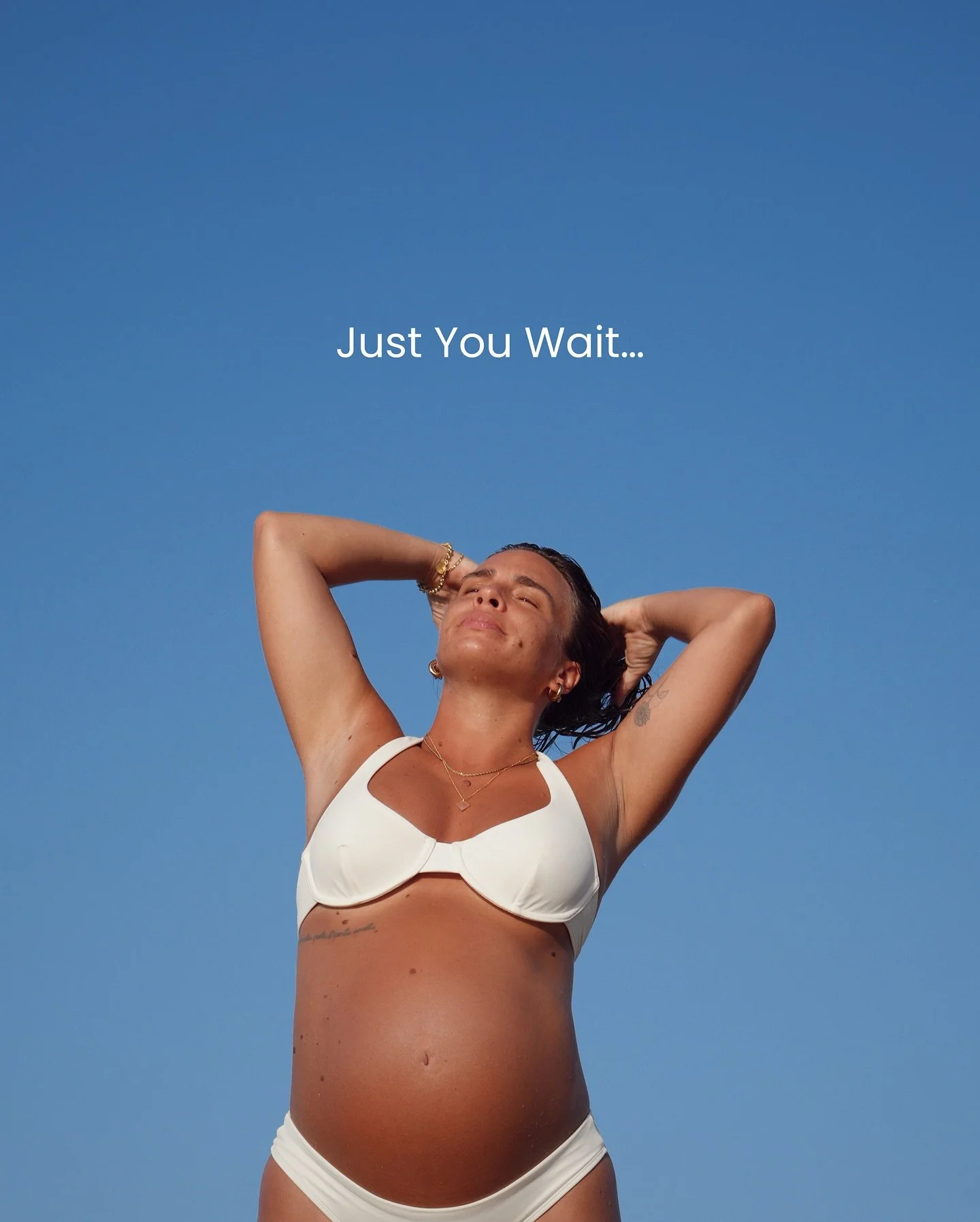 So often when people say &ldquo;just you wait&rdquo;, it comes with a negative warning: the sleepless nights, the exhaustion, the discomfort.

But living it now, I&rsquo;ve realised it can mean something completely different.
It can mean the joy of d