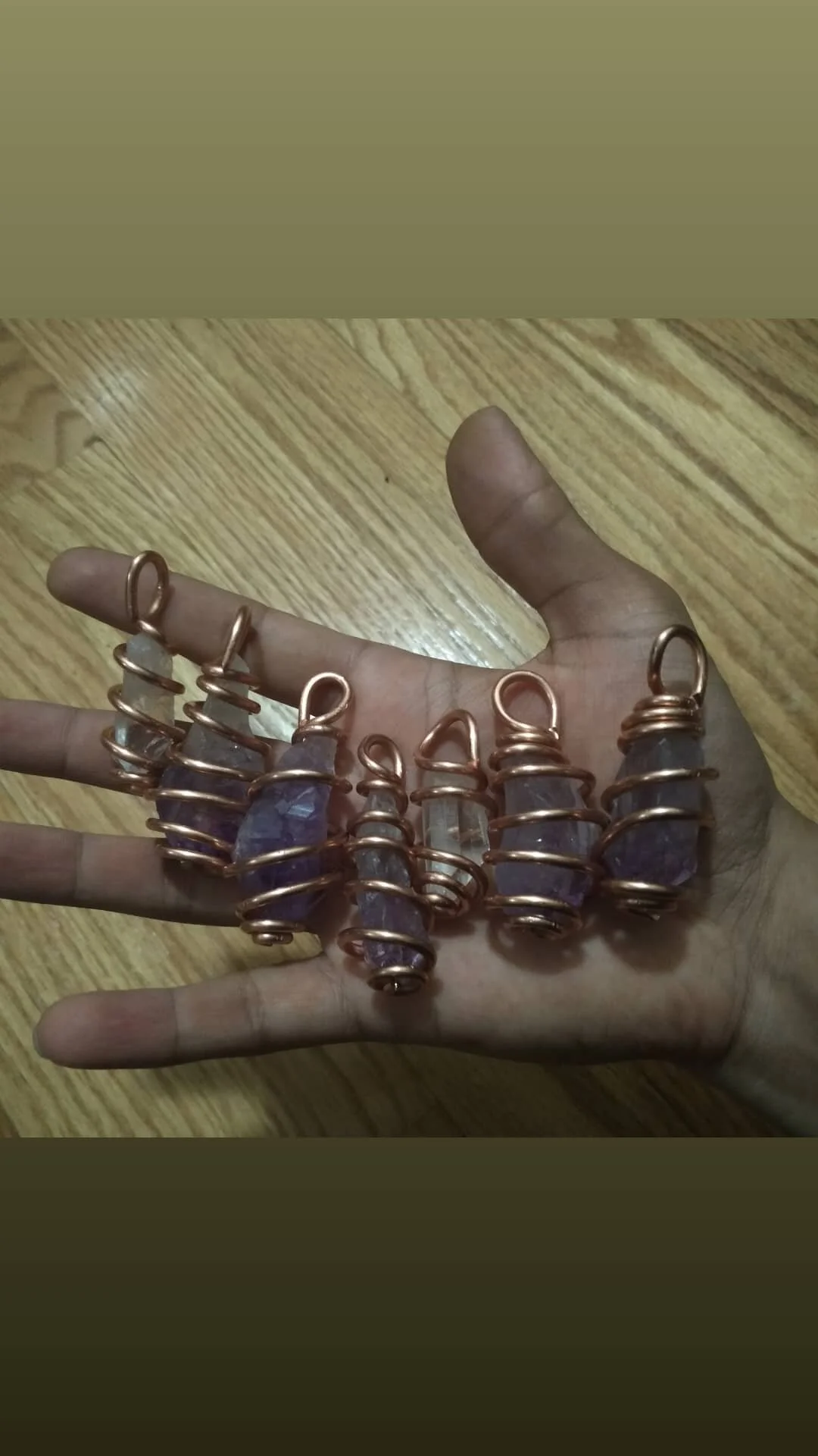 7 pendant set