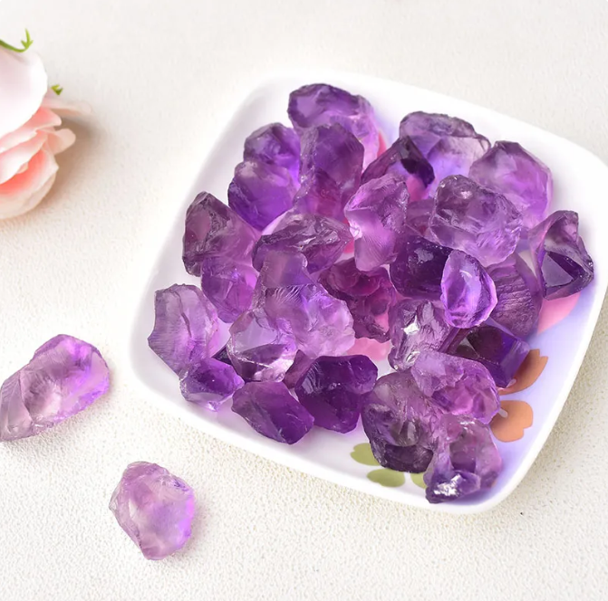 High Quality Brazilian Amethyst Chunk(s) (100g)