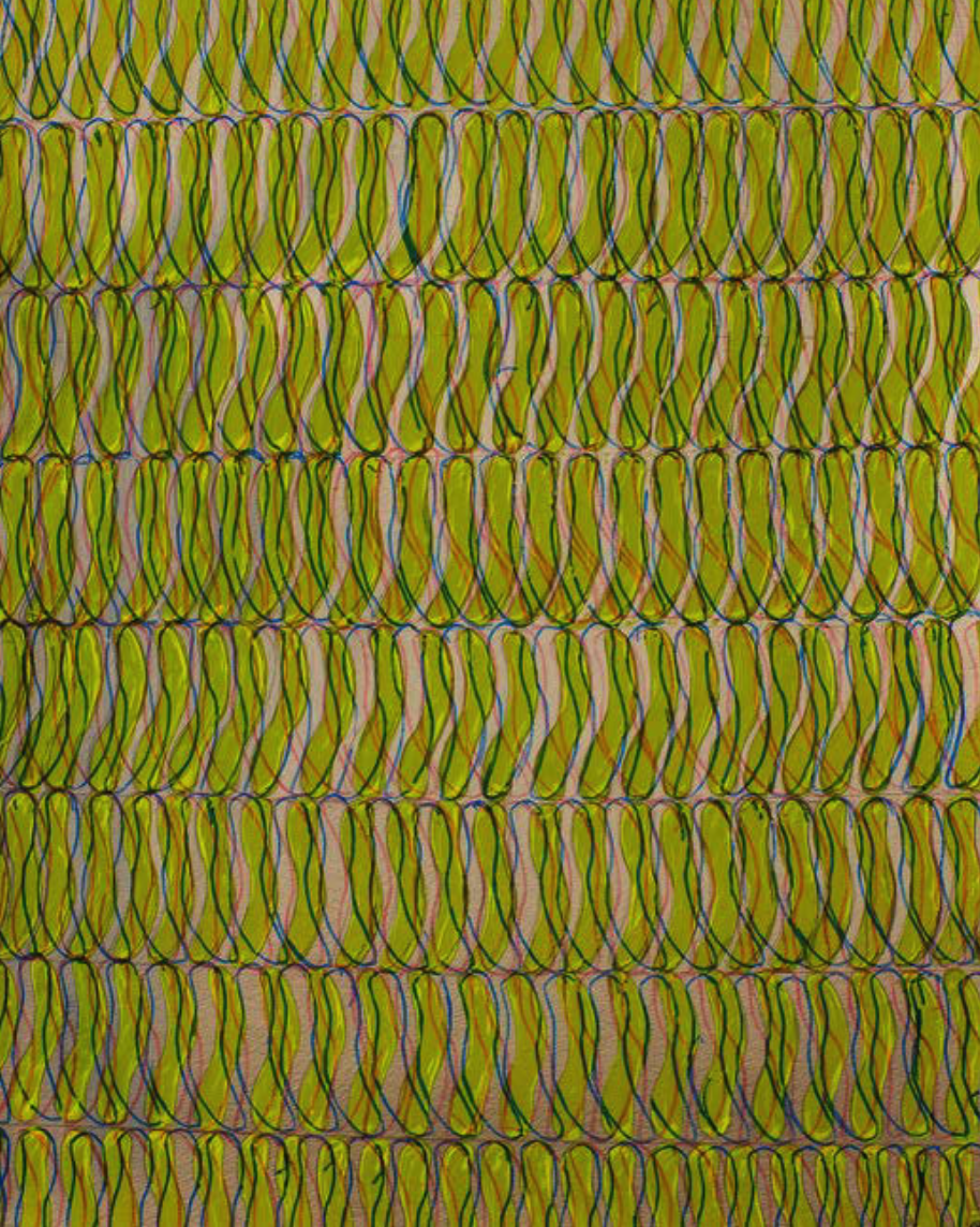  W.P.9, 2017, 18X24”, 46X60CM, acrylic &amp; pencil on paper 