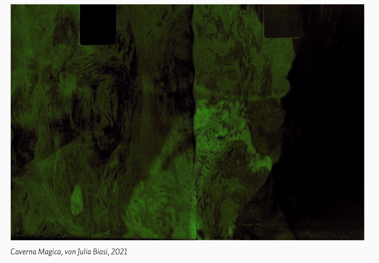 2023  Salto BZ , Limited Edition Print @ https://www.salto.bz/de/article/26052023/caverna-magica 