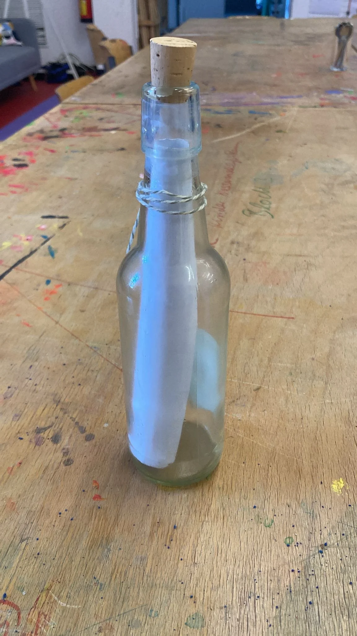  flaschenpost an ausserirdische. 