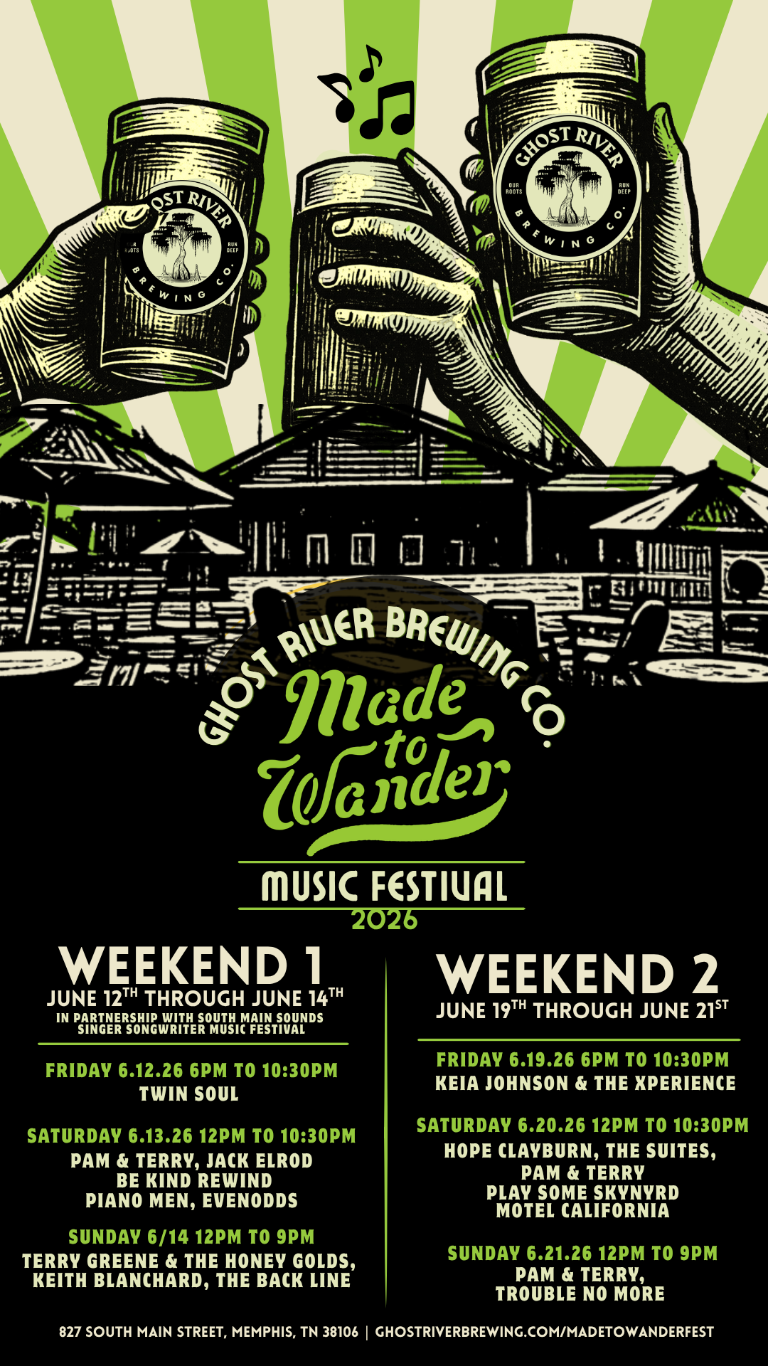 3rd Annual Made to Wander Music Fest Day 1