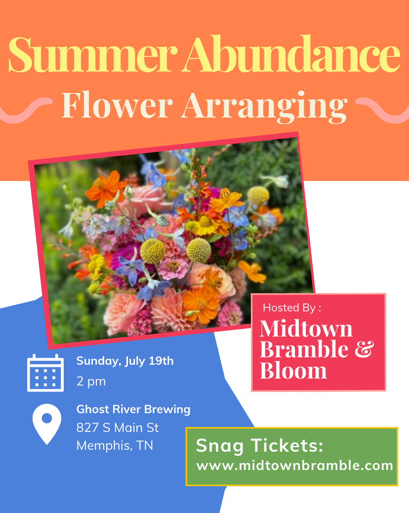 Bramble & Bloom Flower Arranging Workshop