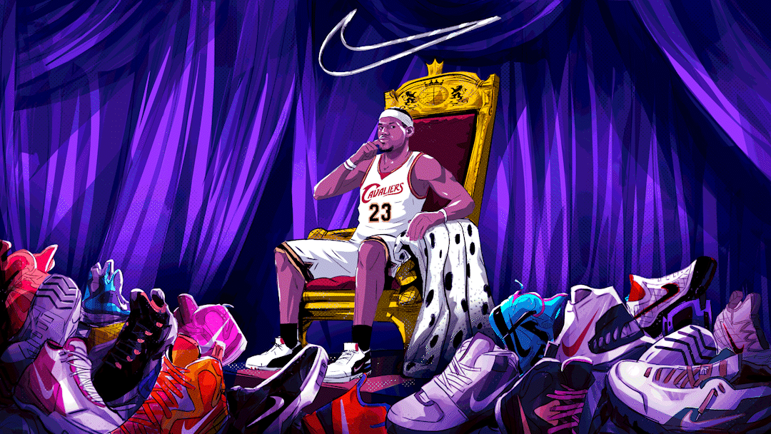 Lebron's relationship with Nike