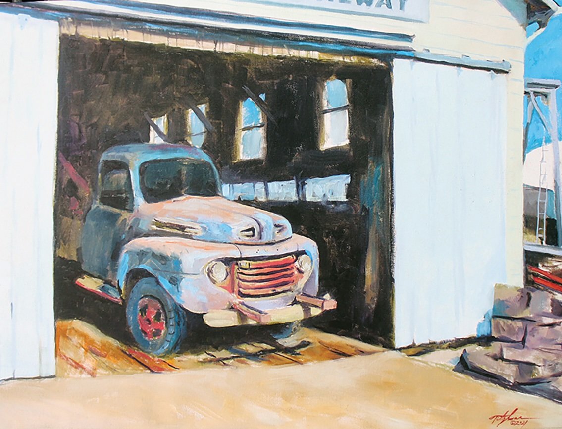 Truck at the Shed