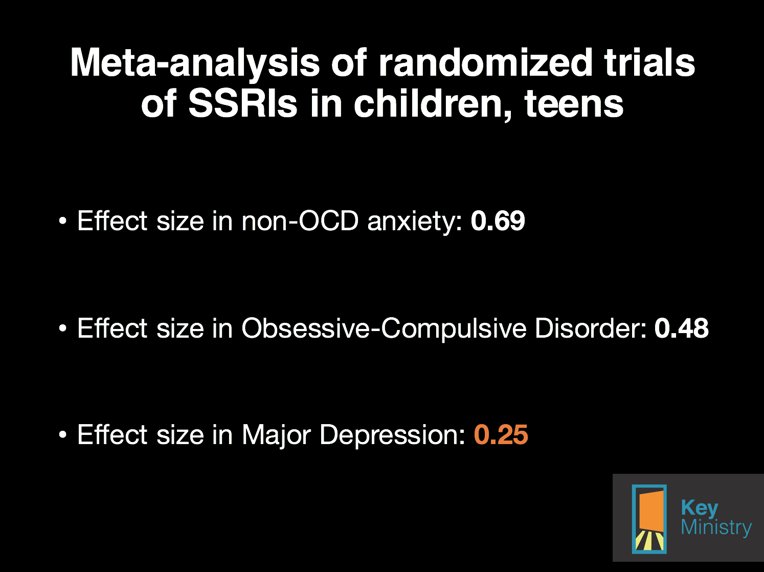 Source: Bridge JA et al. JAMA 2007; 297(15) 1683-1696
