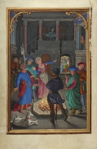 The Denial of Saint Peter by Simon Bening. Courtesy of the Getty Museum