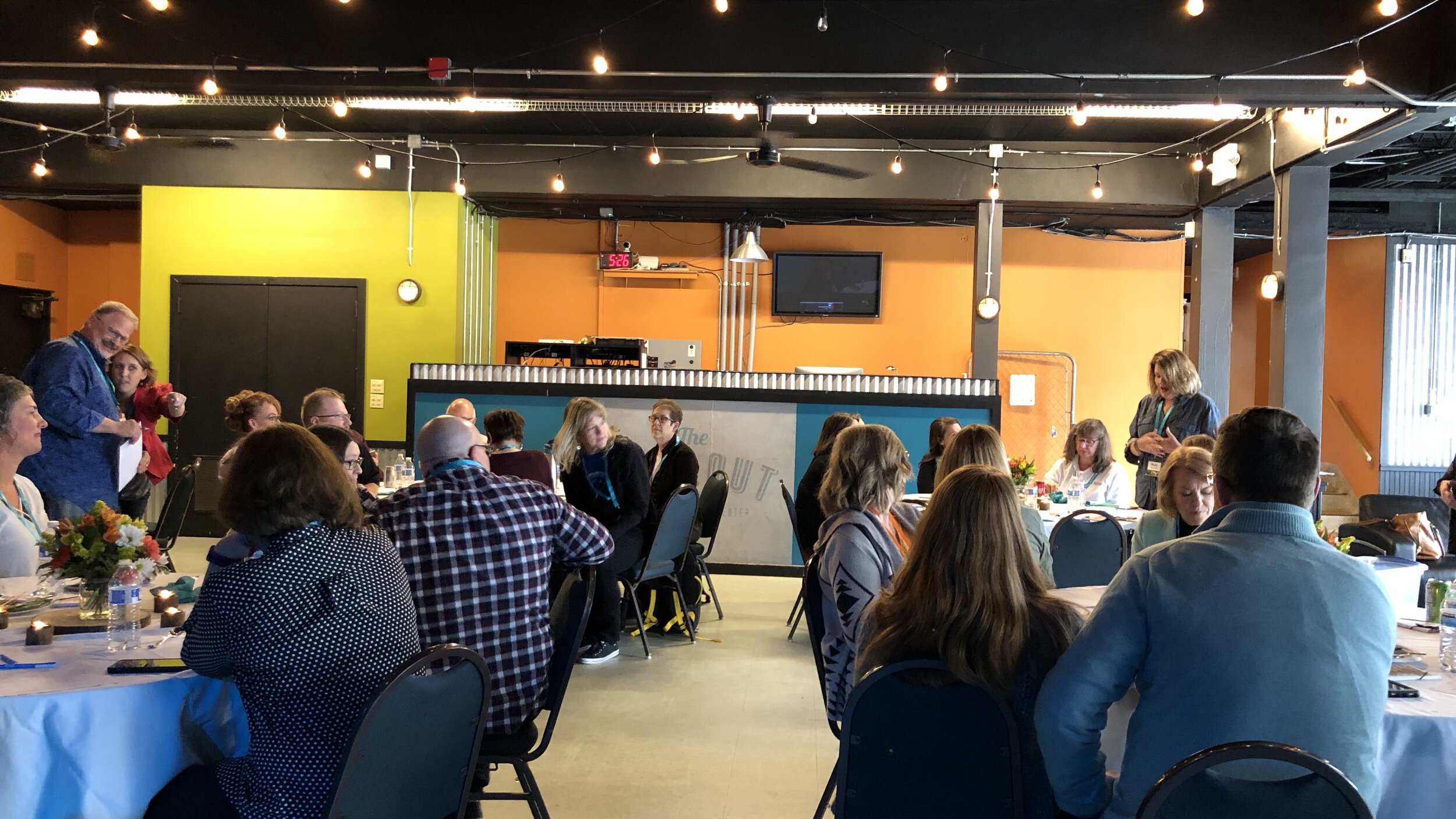 Networking dinner, Inclusion Fusion Live 2019, Bay Village, OH, April 5, 2019