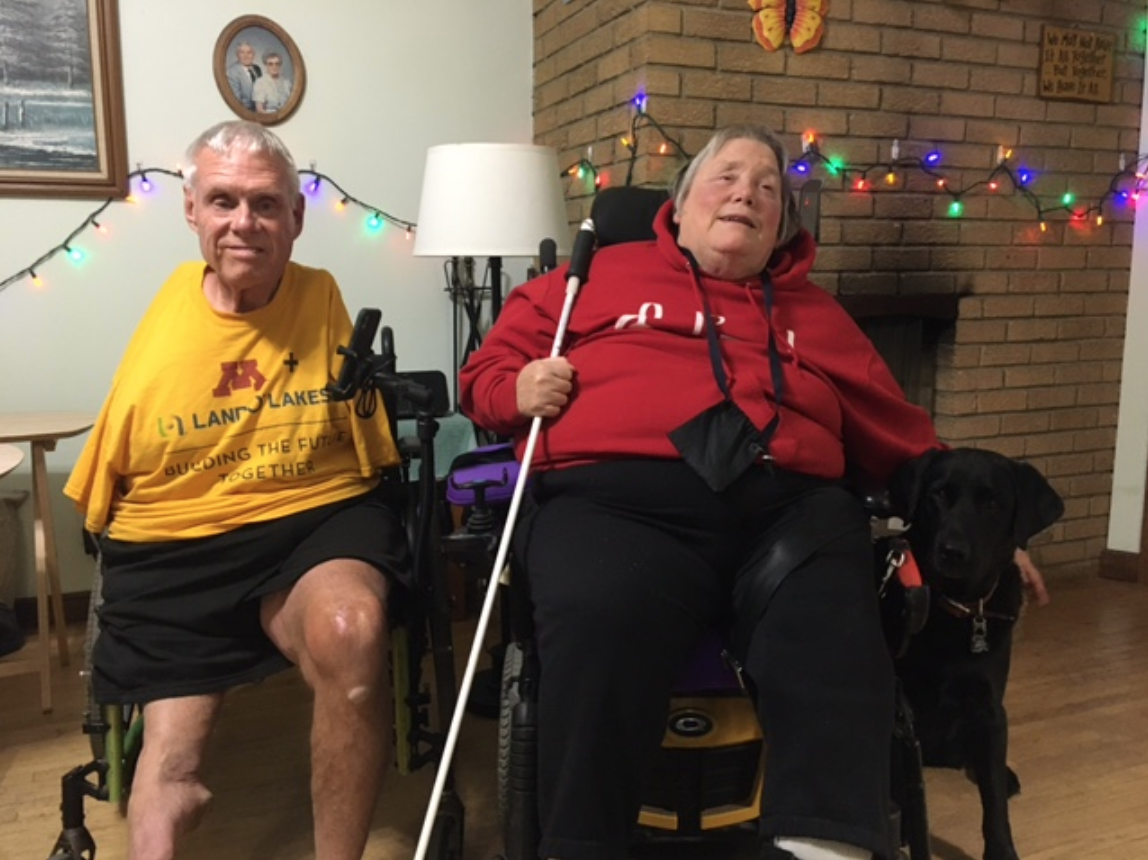 Maureen and her husband Paul.