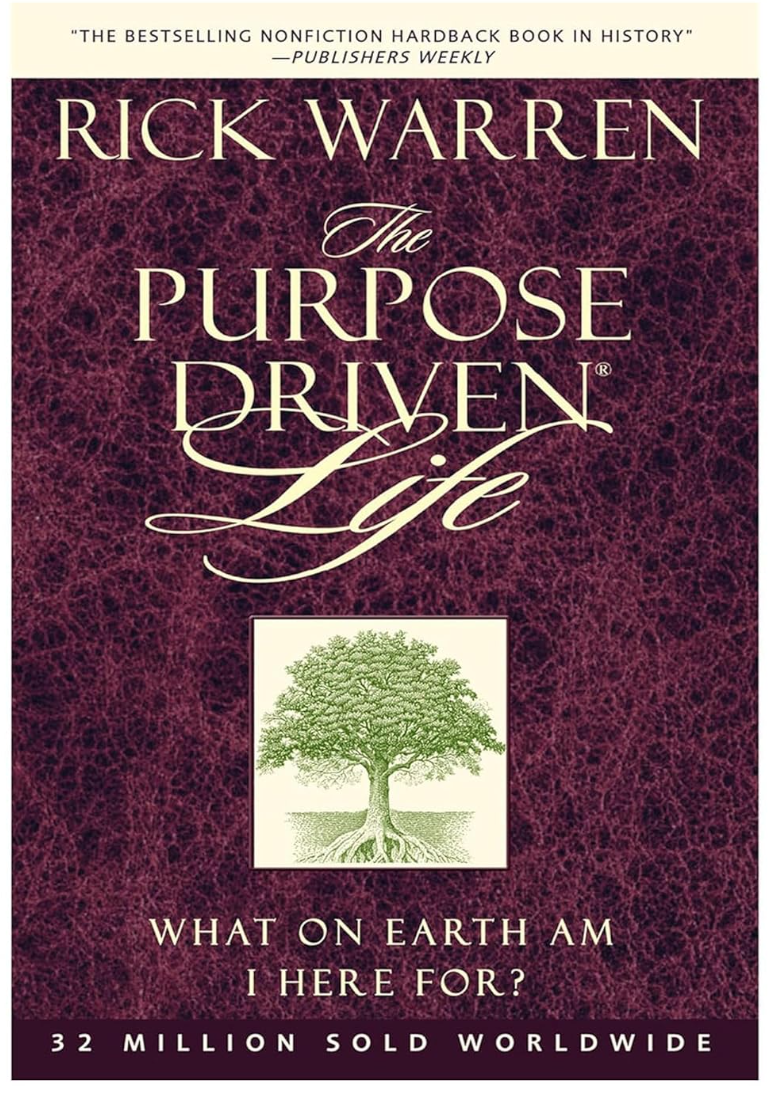 Image of the cover of The Purpose Driven Life book