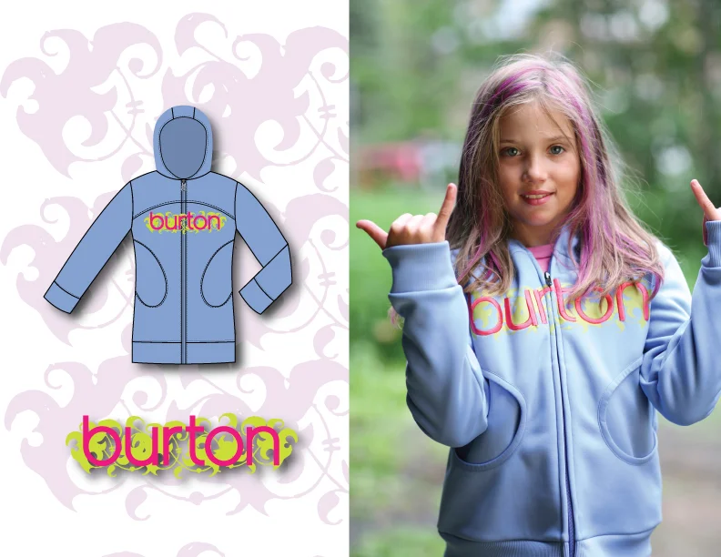 Youth Girls Hoodie