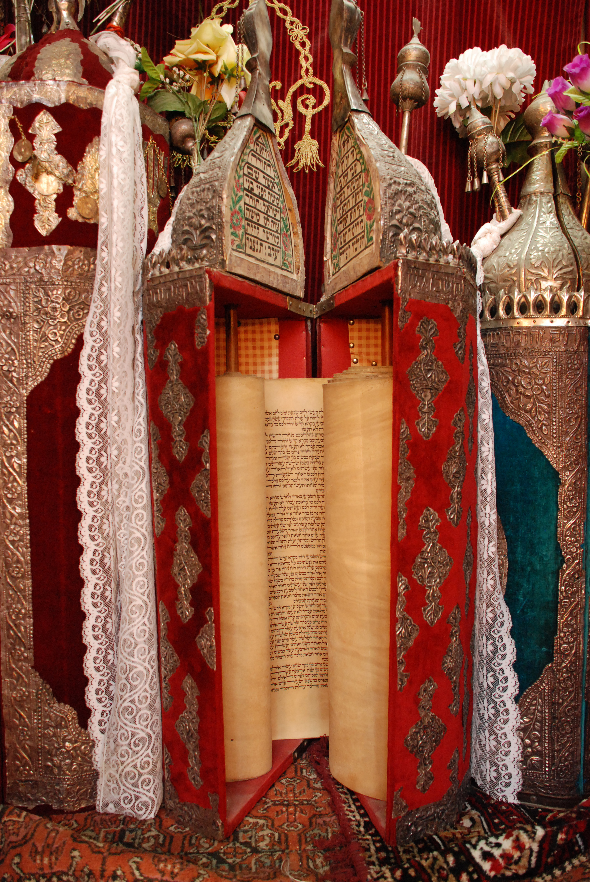 The Ark in the French Synagogue- Damascus, Syria