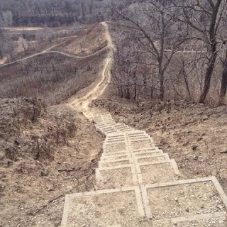 You know darn well that you have to come back up.