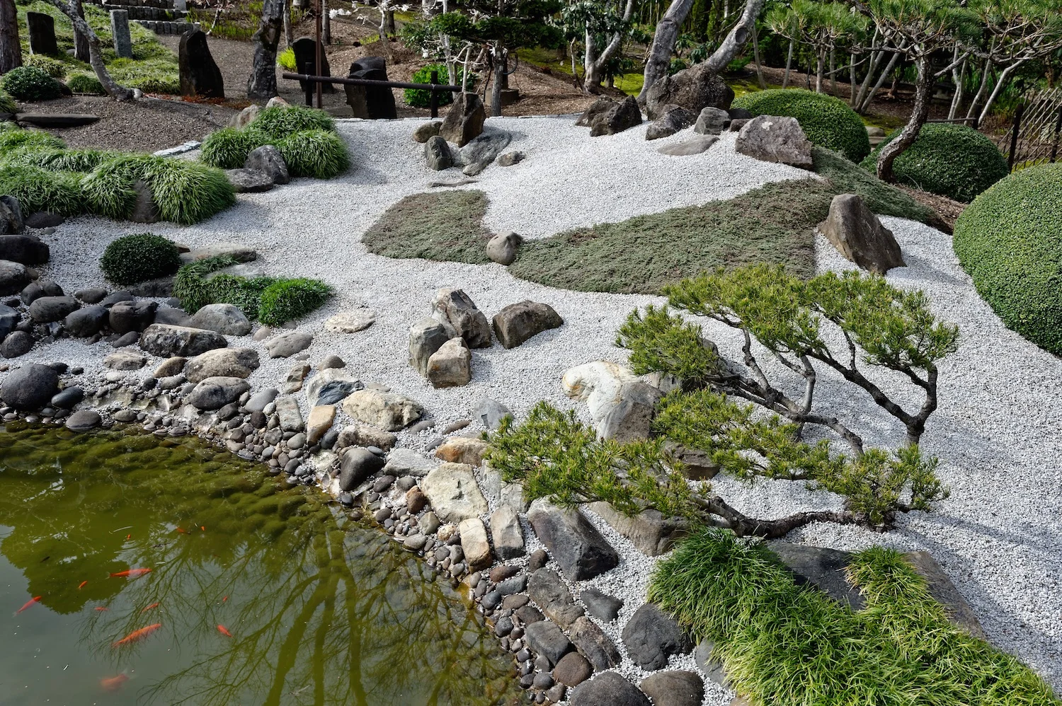 A renewed layer of fine granite contributes to "snow cover" on The Mountain
