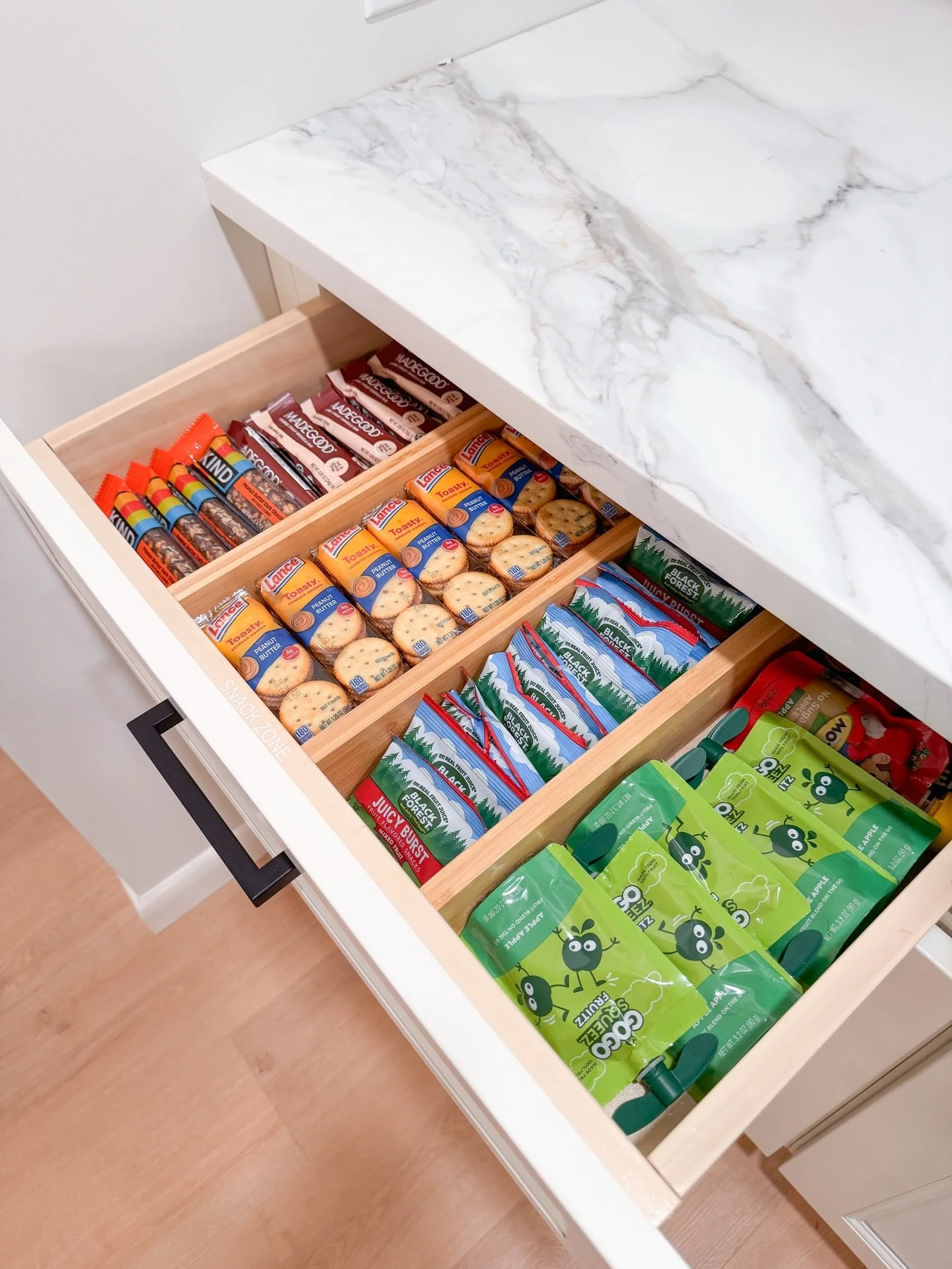 Mouth-watering organization&hellip; starts here 🤤

Put us in a dreamy kitchen&hellip; many years in the making&hellip; with so many memories ahead of it&hellip; and we can&rsquo;t wait to shape it for your lifestyle. 

Family movie night snacks, acc