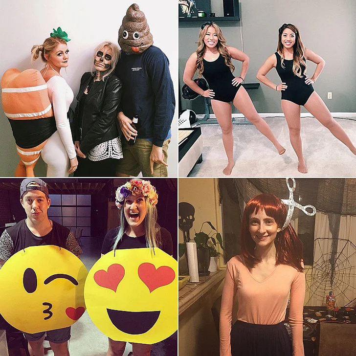 Again, this one should be self explanatory to your friends. Also, this doubles as a convo starter - what better way to tell your crush you "heart eyeball" them than with your costume!?