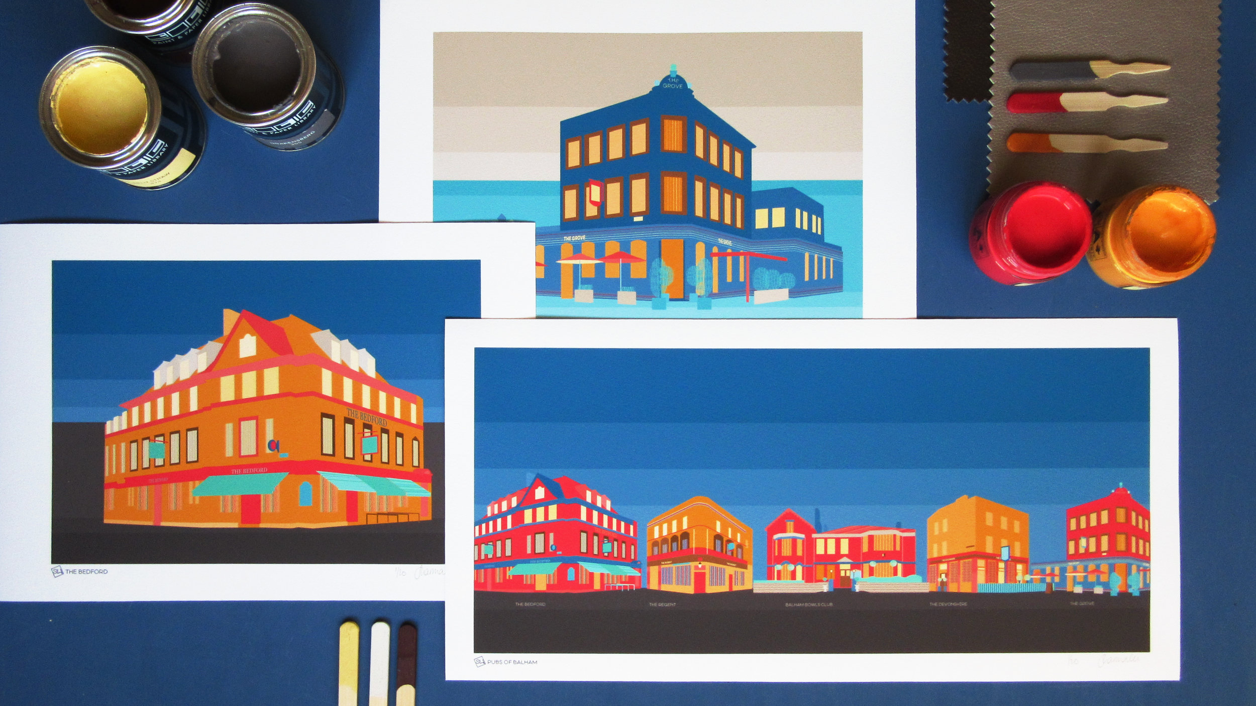 Pubs Balham Collection art prints.jpg