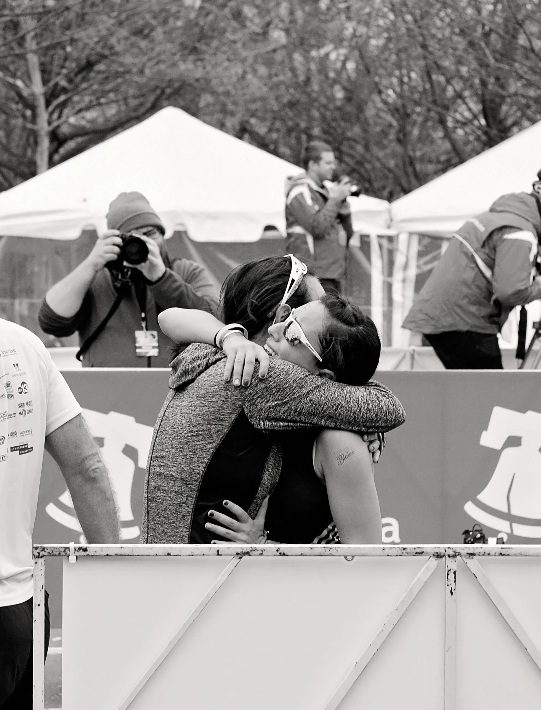 2015 Philadelphia Marathon finish line